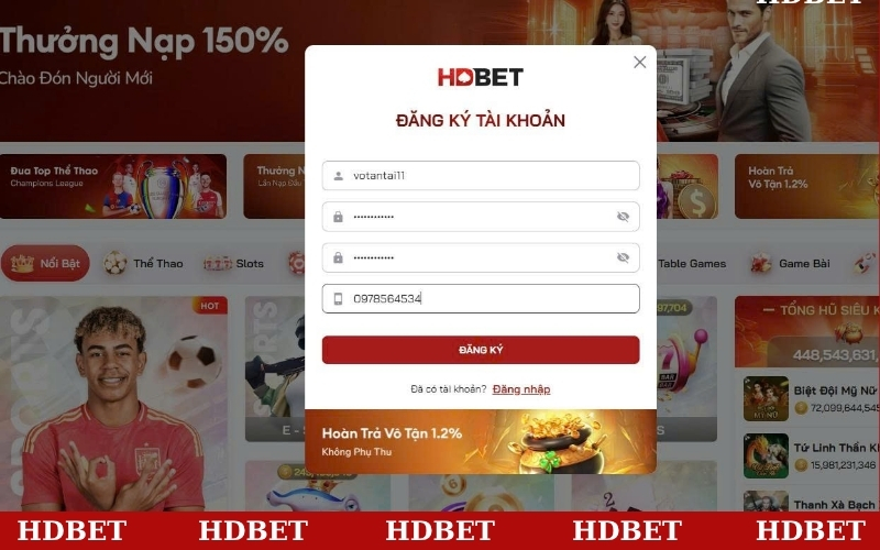 Cách mở tài khoản cá cược nhà cái siêu dễ